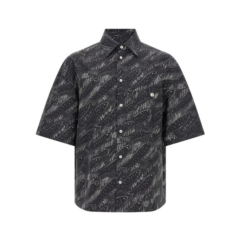 Jacquemus Black Cotton Men's Blouse